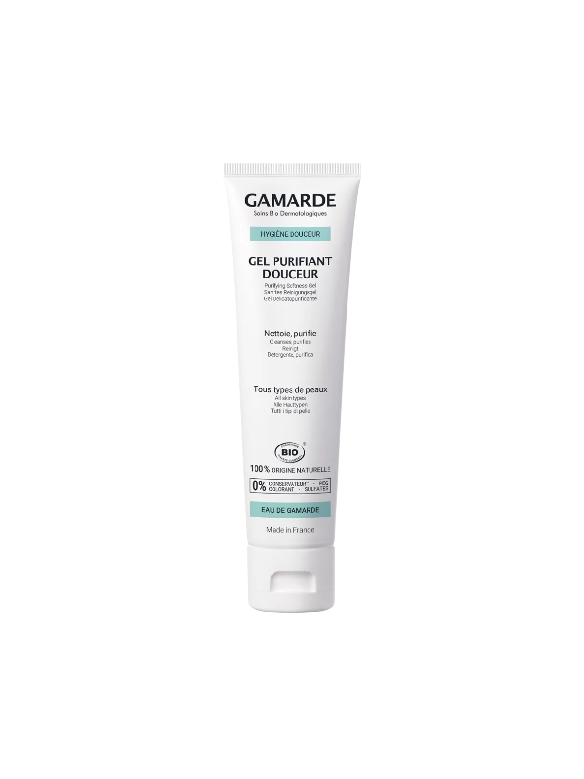 Gamarde Bio Purifying Cleansing Gel Face 100ml