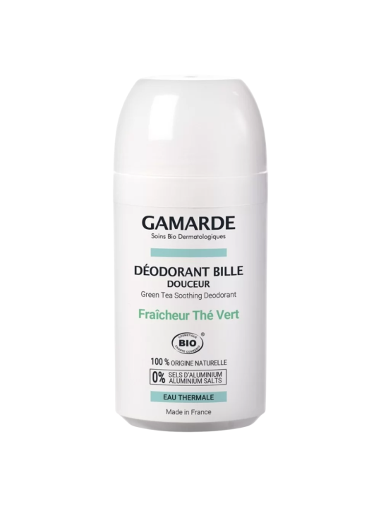 Gamarde Gamarde Bio Deodorante Antitraspirante Roll-On al Tè Verde donna 50ml