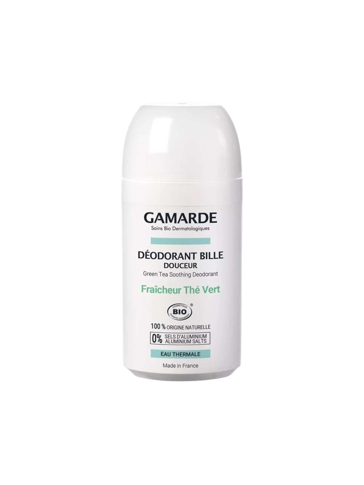 Gamarde Gamarde Bio Deodorante Antitraspirante Roll-On al Tè Verde donna 50ml