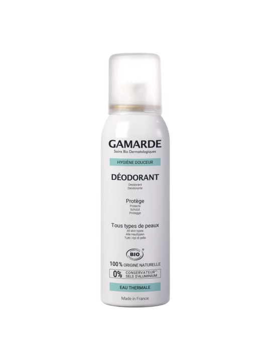 Gamarde Hygiene Bio Deodorante Spray Lenitivo Fresco Unisex 100ml