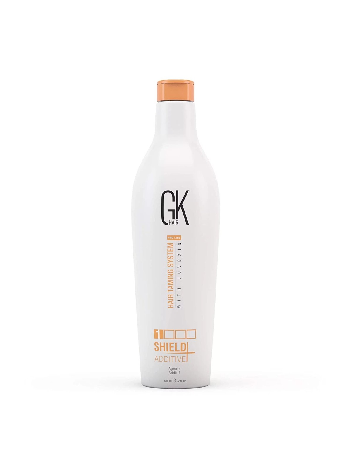 Shampoo e balsamo 2 in 1 Global Keratin Shield Additive riparatore e rinforzante 650ml