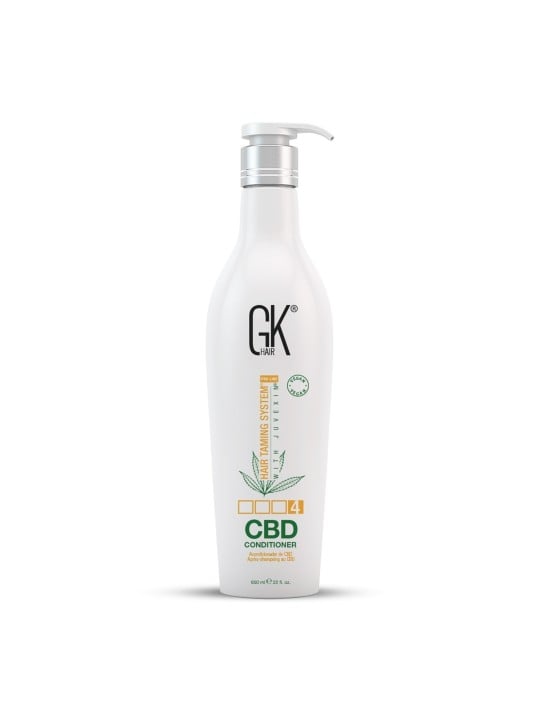 Balsamo per capelli vegano Global Keratin CBD per la riparazione dei capelli 650ml