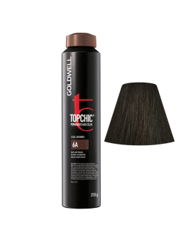 Tintura per capelli permanente Goldwell TopChic 6A Biondo cenere scuro 250ml