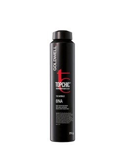 Tintura per capelli permanente Goldwell TopChic 8NA Biondo cenere chiaro naturale 250ml