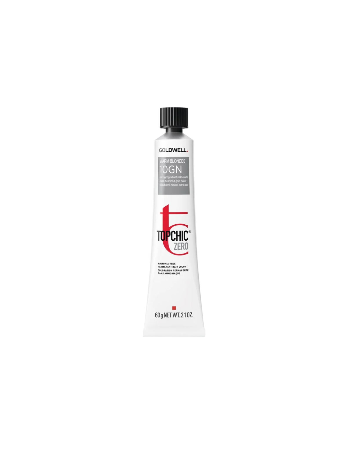 Tintura per capelli permanente Goldwell TopChic Zero 4N Castano medio naturale 60ml