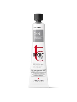 Tintura per capelli permanente Goldwell TopChic Zero 9NN Biondo Naturale Chiarissimo 60ml