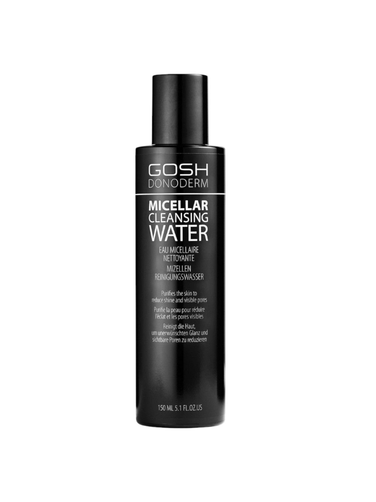 Acqua micellare detergente delicata Gosh Donoderm per tutti i tipi di pelle 150ml