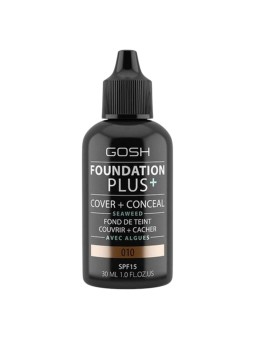 Fondotinta liquido Gosh Foundation Plus+ Cover & Conceal 010 Tan SPF15 30ml