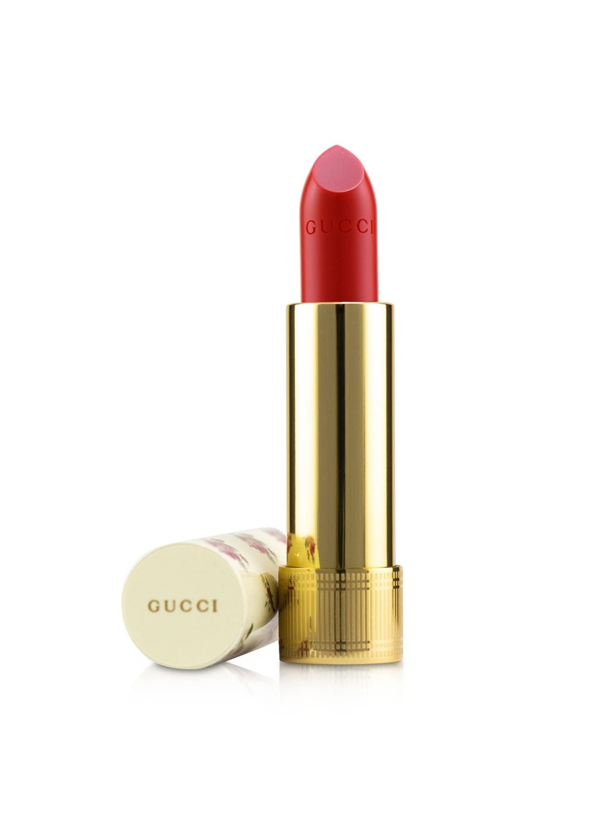 Gucci Rouge A Levres Voile rossetto in crema a lunga tenuta 302 Agatha Orange 35 g