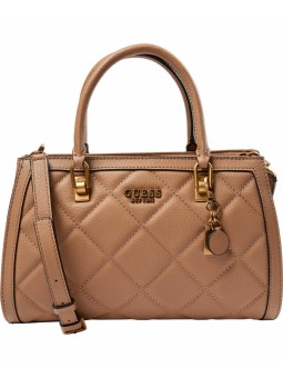 Borsa in tessuto Guess Abey beige HWQB8558060 donna