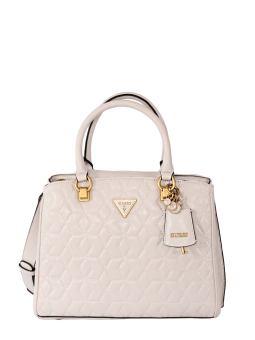 Guess Elenia Girlfriend Textile Bag Stone donna