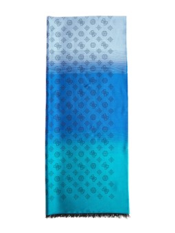 Guess Guess Textile Sciarpa Blu 80 x 190 cm donna