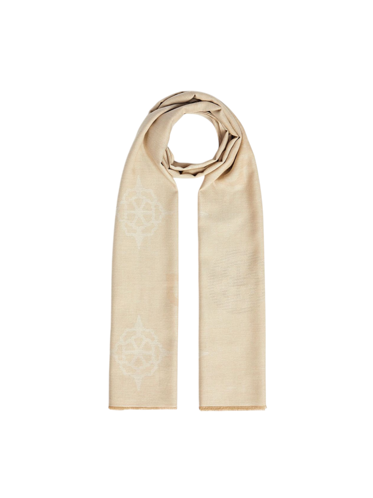 Guess Guess Tessile Sciarpa Beige 80 x 190 cm donna