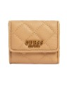 Portafoglio in tessuto Guess Guess SWQB8558440 Beige donna