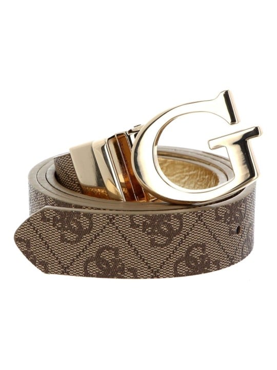 Cintura in tessuto Guess Mika BW7423VIN30 marrone taglia M