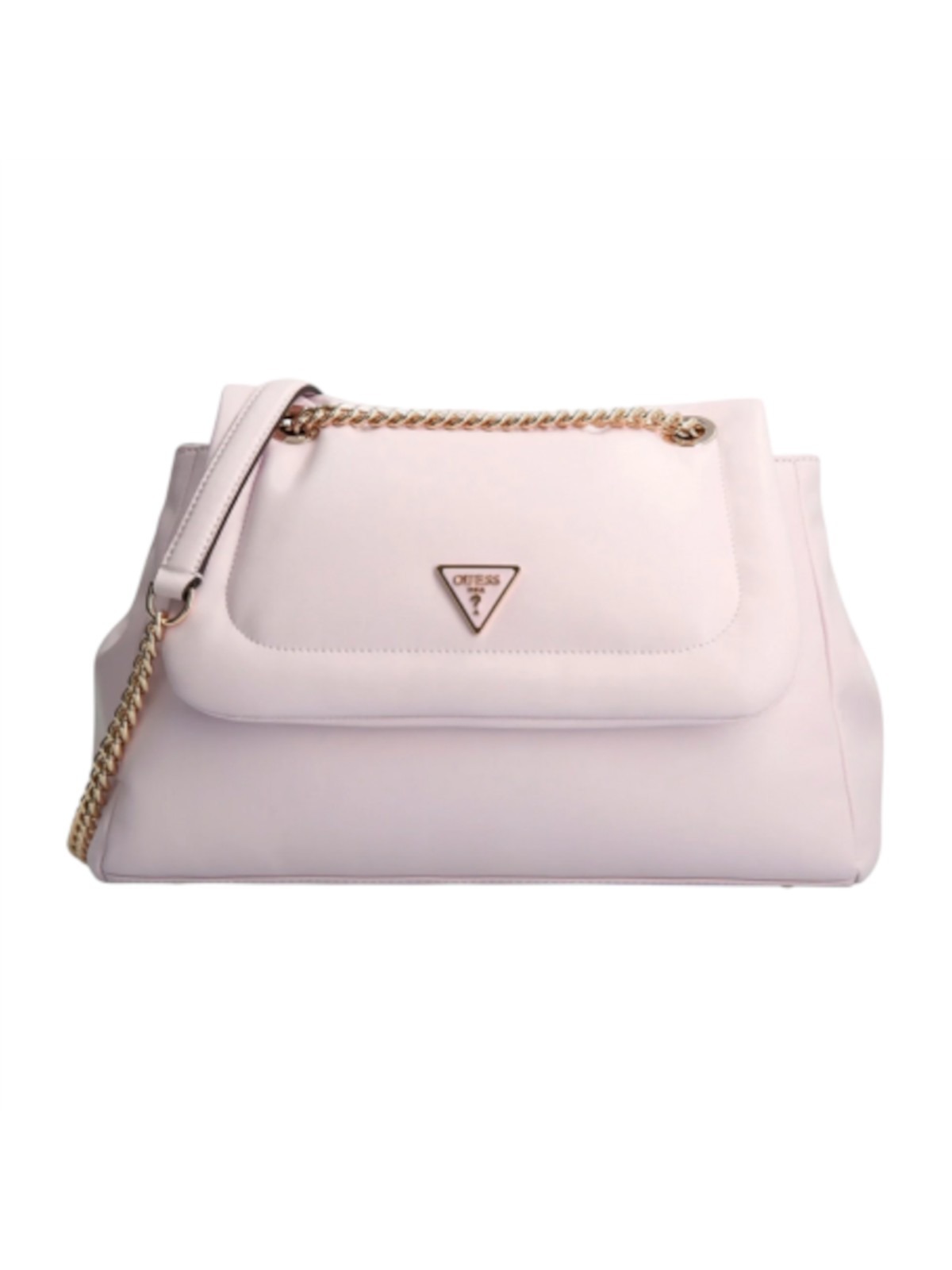 Borsa in tessuto sintetico Guess Sharma colore lilla codice VG840119 donna.