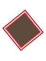 Guess Silvana Tessile Sciarpa Rosso 90x90 donna