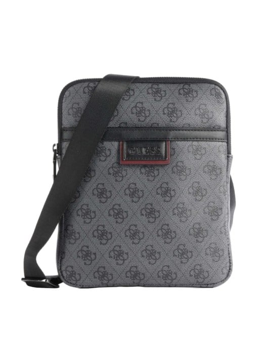 Guess Vezzola Borsa a tracolla in tessuto Nero HMVEZLP1123 19 x 24 x 2cm donna