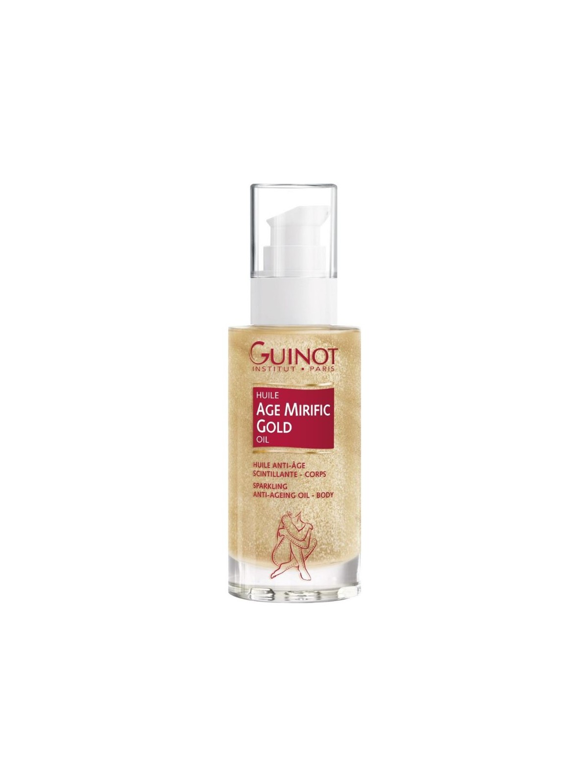 Olio corpo anti-età Guinot Age Mirafic Gold 90ml