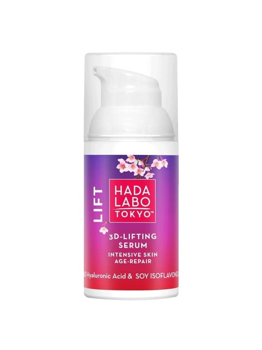 Siero viso riparatore effetto lifting 3D all'acido ialuronico Hada Labo Tokyo 30ml