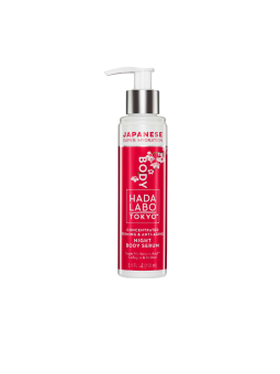 Siero corpo anti-età e rassodante Hada Labo Tokyo Body con acido ialuronico e collagene per tutto il corpo 150ml.