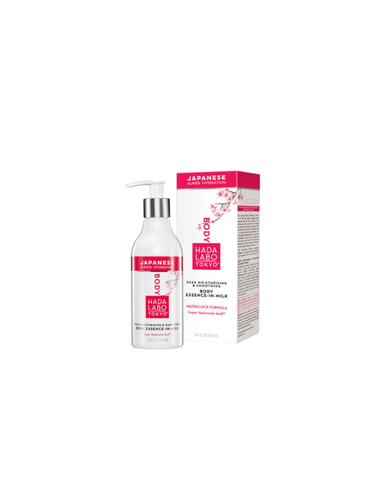 Latte corpo idratante e levigante all'acido ialuronico Hada Labo Tokyo per tutto il corpo 200ml