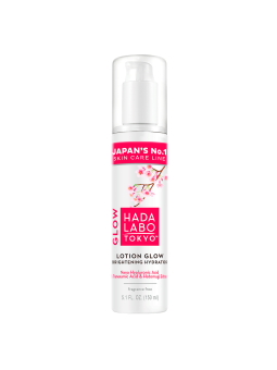 Hada Labo Tokyo Glow Lozione viso illuminante giorno all'acido ialuronico 150ml
