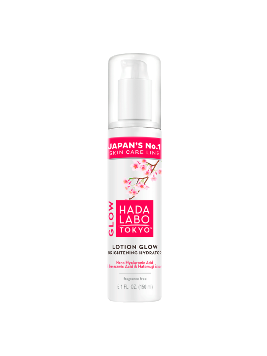Hada Labo Tokyo Glow Lozione viso illuminante giorno all'acido ialuronico 150ml