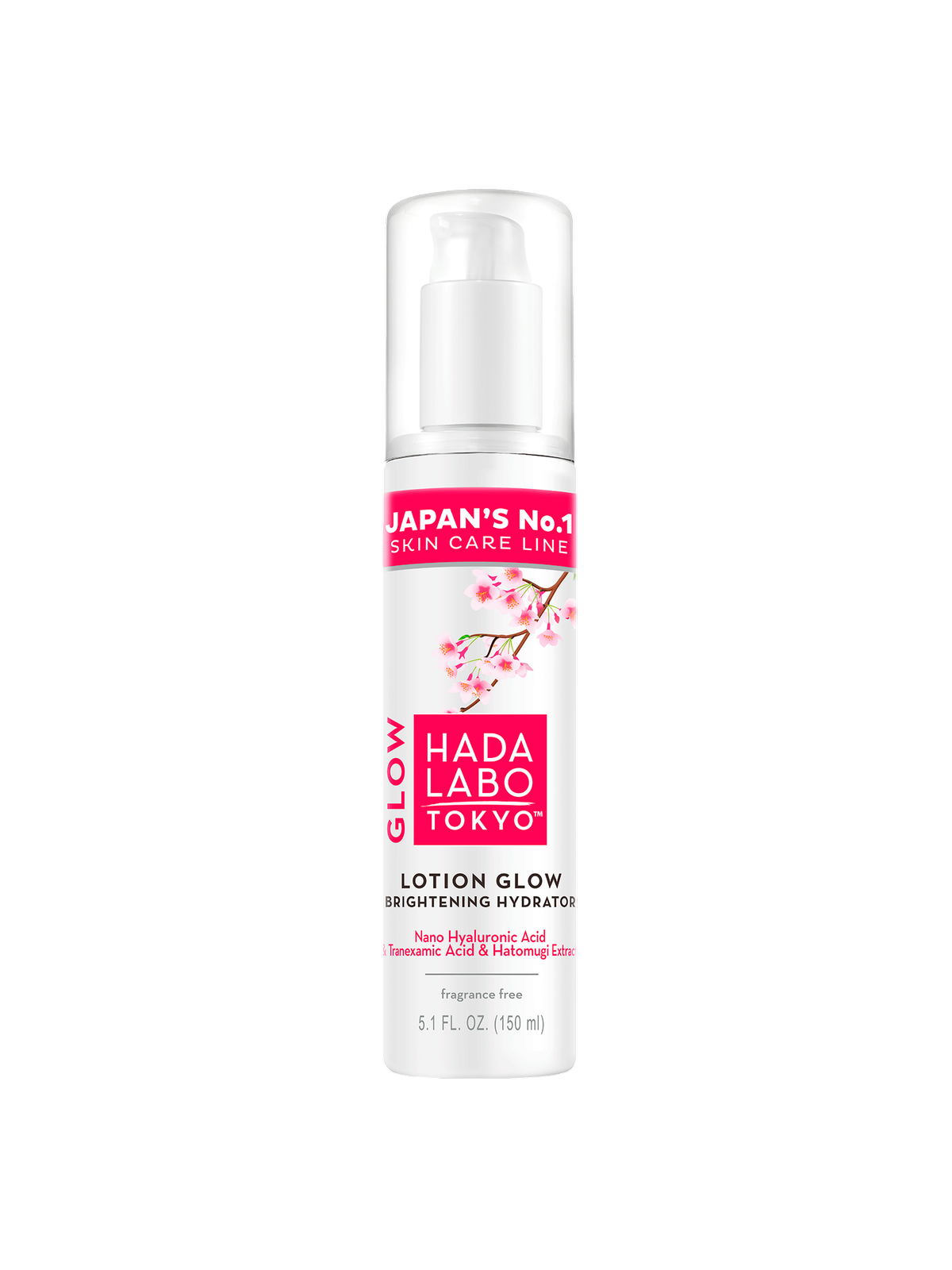 Hada Labo Tokyo Glow Lozione viso illuminante giorno all'acido ialuronico 150ml