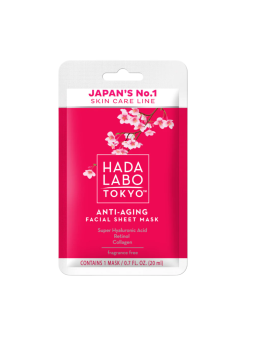 Hada Labo Tokyo Hada Labo Maschera viso anti-età con acido ialuronico e collagene 20ml