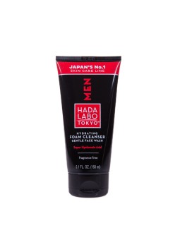 Hada Labo Tokyo Men Schiuma detergente all'acido ialuronico per eliminare le impurità 150ml