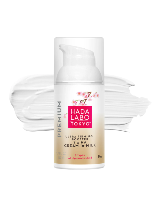 Hada Labo Tokyo Premium 7 x Ha Crema Latte Rassodante e Illuminante Viso 50ml