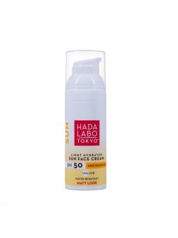 Hada Labo Tokyo Sun Crema solare idratante con acido ialuronico per il viso SPF 50 50ml