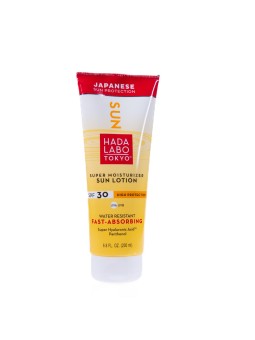 Hada Labo Tokyo Sun Crema Idratante con Acido Ialuronico e Protezione Solare 30 200ml