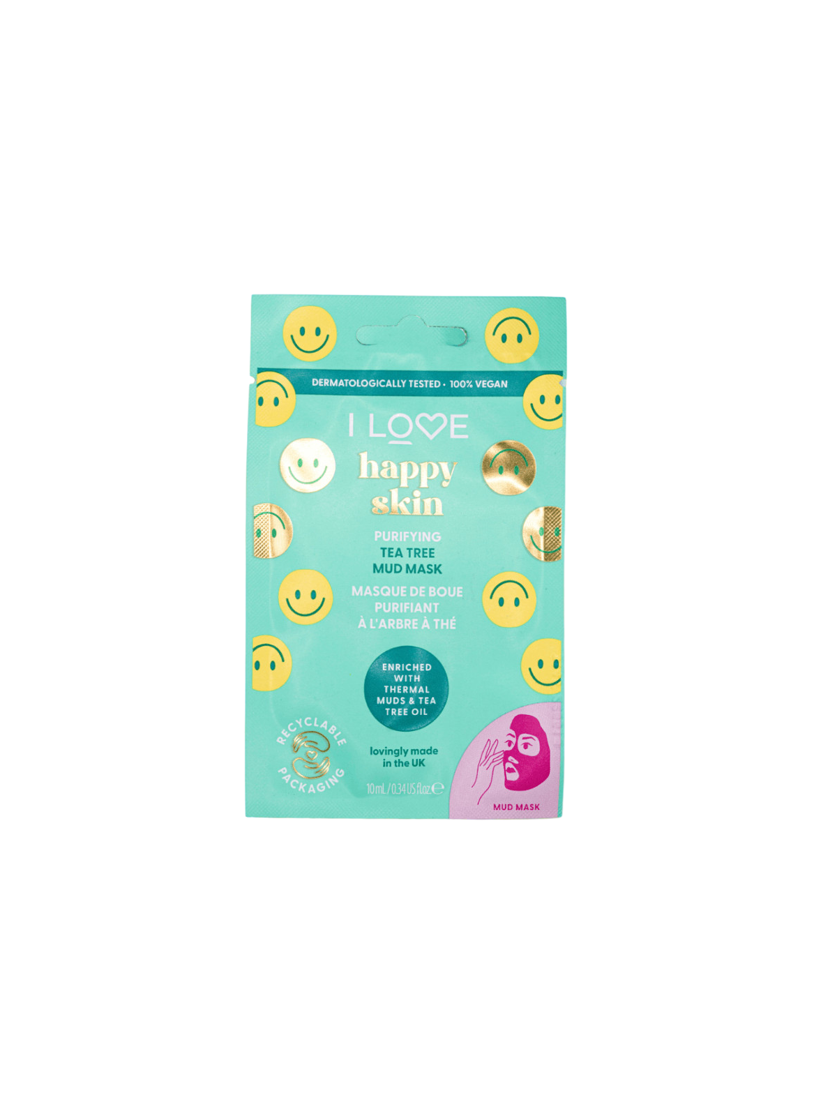 Maschera viso purificante I Love Happy Skin 10ml
