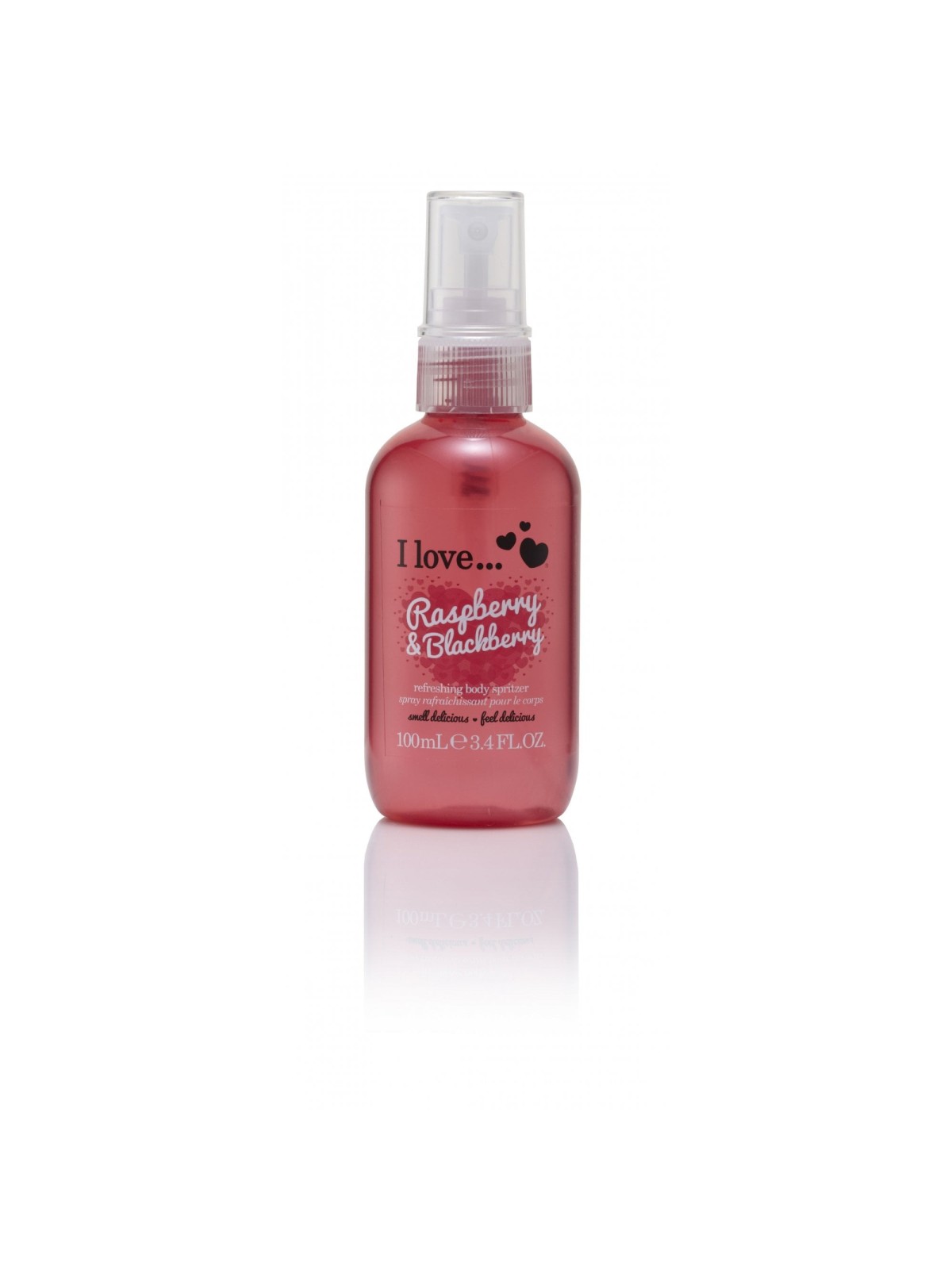 Spray profumato I Love Raspberry & Blackberry donna 100ml