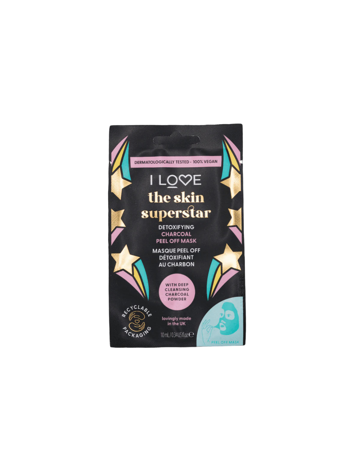 Maschera viso detossinante I Love Skin Superstar 10ml