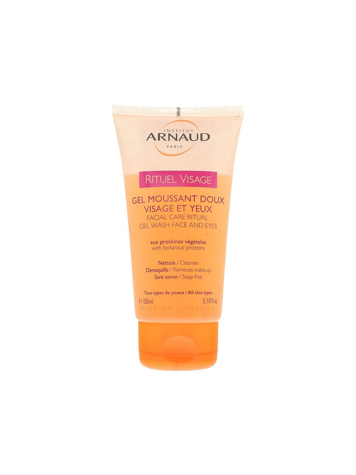 Institut Arnaud Rituale di Cura del Viso Gel Detergente Purificante per Viso e Occhi 150ml