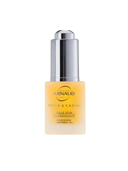 Institut Arnaud Perle & Caviar Olio Nutriente Quotidiano per Viso e Collo con Estratto di Caviale 15ml