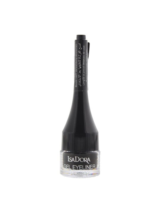 IsaDora IsaDora Eyeliner in gel impermeabile e preciso 01 Nero 3 g