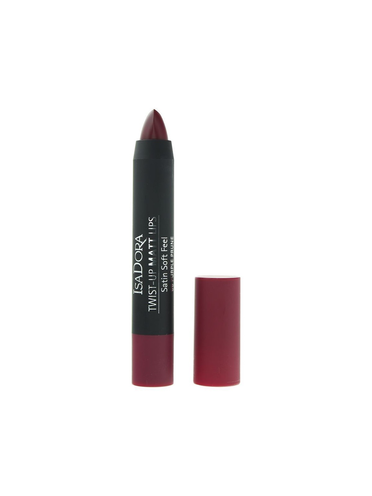 Rossetto cremoso opaco IsaDora Twist-Up tonalità 66 Purple Prune 33 g