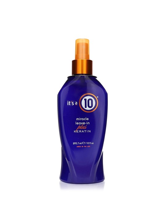 Si tratta di 10 Miracle Deep Plus Keratin Hair Leave-In Cream Treatment For Hydration 295.7ml