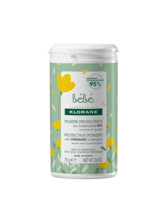 Klorane Baby - Talco protettivo per il corpo 75 g