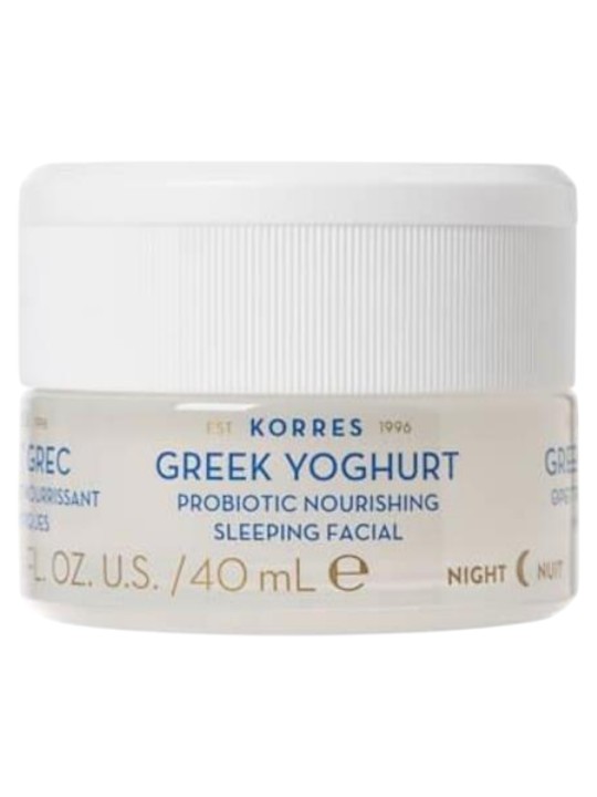 Crema corpo nutriente allo yogurt greco Korres per la notte 40ml
