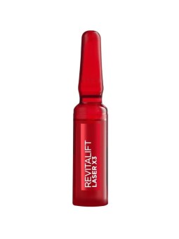 Set L'Oreal Paris Revitalift Laser Renew Siero Trattamento Peeling Viso con Acido Glicolico in Fiale 7 pezzi 1ml