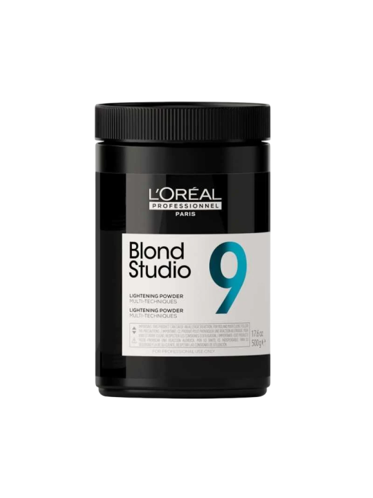 L'Oreal Professionnel Blond Studio 9 Polvere ossidante schiarente per capelli 500 g