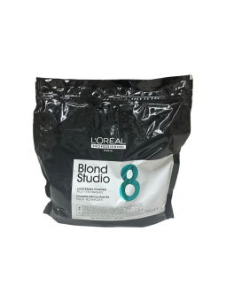 L'Oreal Professionnel Blond Studio MT8 Polvere Ossidante Schiarente per Capelli 500 g