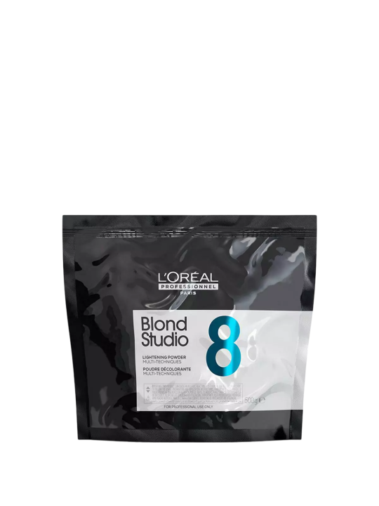 L'Oreal Professionnel Blond Studio Multi Technique 8 Polvere ossidante per capelli illuminante 500 g