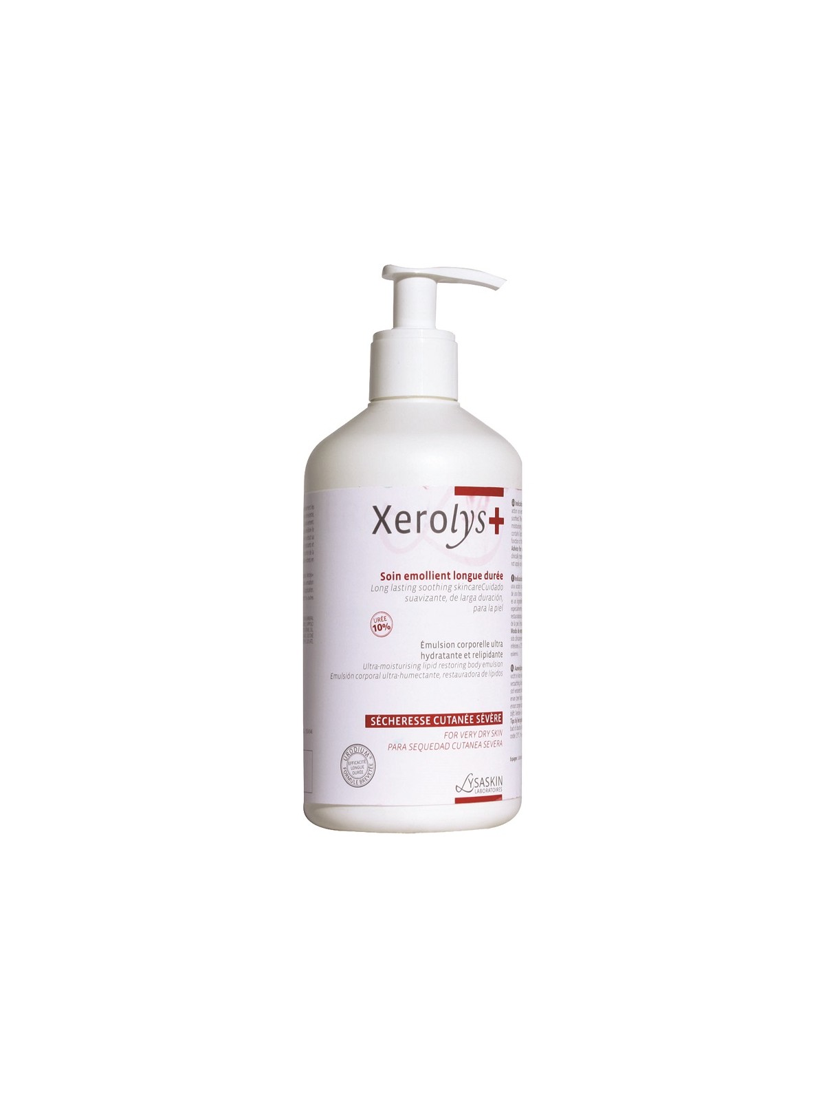 Lab Lysaskin Xerolys 10 Urodium Emollient Daily Emulsion For Face 500ml