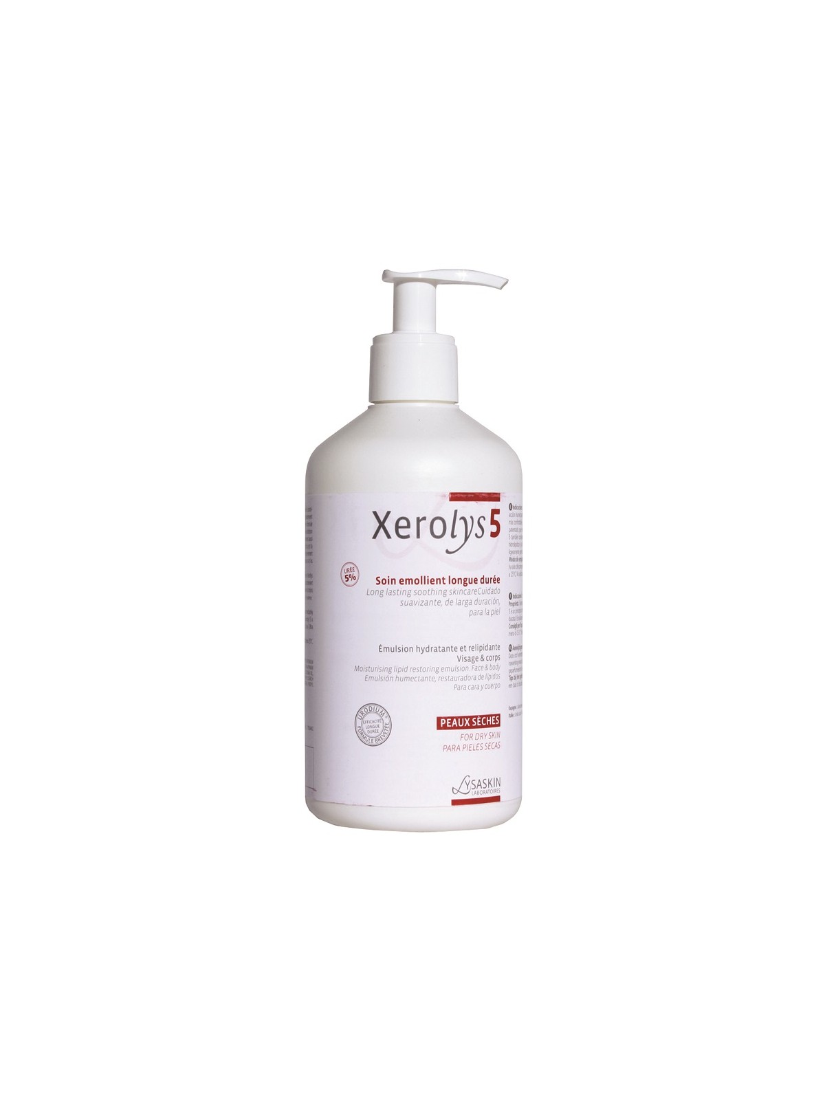Lab Lysaskin Xerolys 5 Emulsione Corpo Protettiva e Idratante per Viso e Corpo 500ml